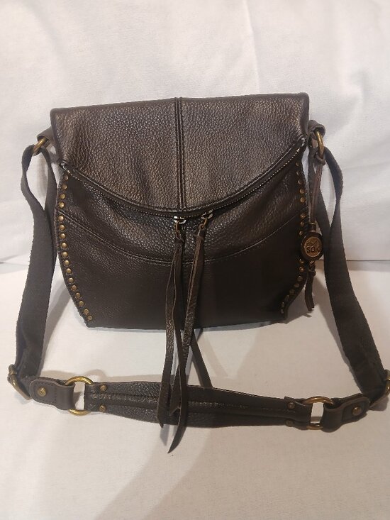 The Sak Handbags - The Sak Crossbody Bag Leather Brown Pebbled Leather Silverlake